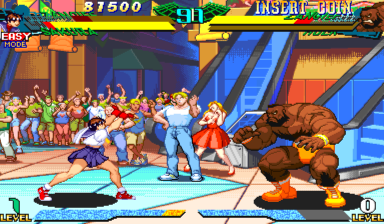 Marvel Super Heroes Vs. Street Fighter (Hispanic 970625) Screenthot 2